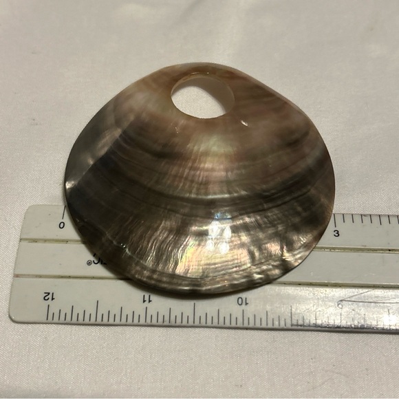 Natural Polished Mother Of Pearl Sea Shell Pendant Charm For Necklace Craft new - Picture 8 of 12